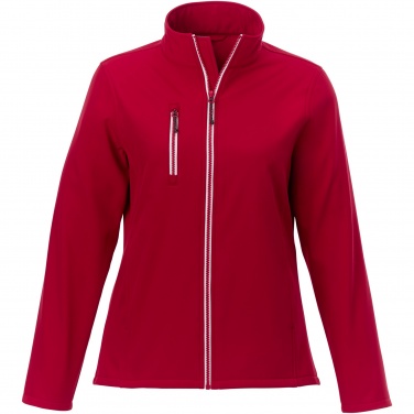 Logo trade promotional giveaways image of: Orion women's softshell jacket
