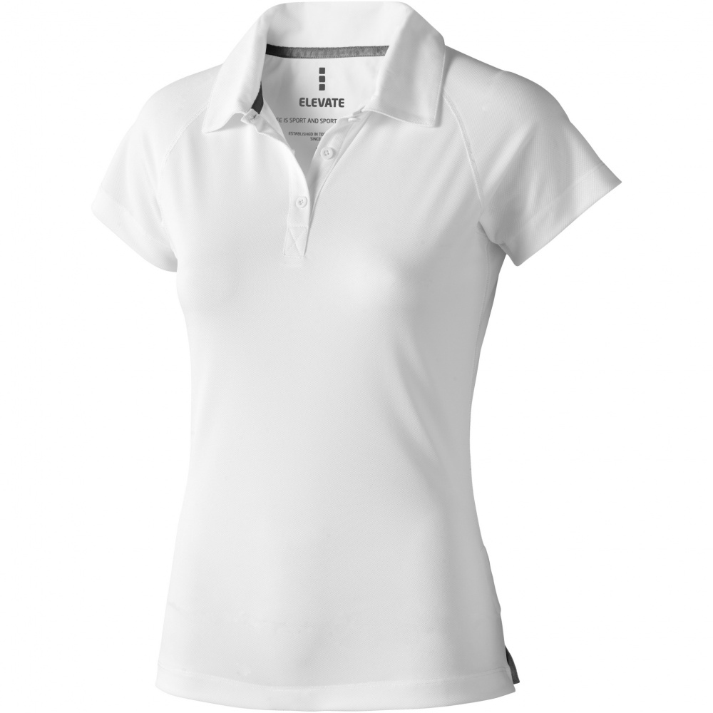 Logo trade promotional item photo of: Ottawa short sleeve women's cool fit polo