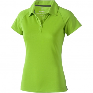 Logo trade promotional giveaways picture of: Ottawa short sleeve women's cool fit polo
