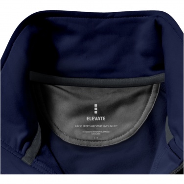 Logo trade promotional merchandise picture of: Mani men's performance full zip fleece jacket