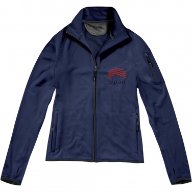 Logo trade promotional giveaways picture of: Mani women's performance full zip fleece jacket
