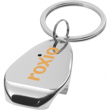 Logotrade promotional item image of: Don bottle opener keychain