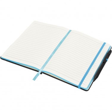 Logo trade promotional gifts image of: Noir Edge medium notebook