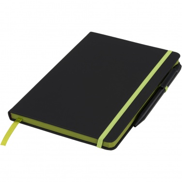 Logo trade corporate gifts image of: Noir Edge medium notebook