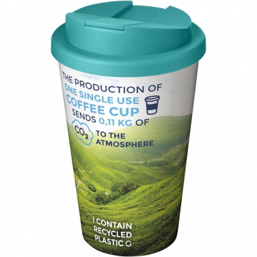 Logo trade promotional merchandise picture of: Brite-Americano® 350 ml tumbler with spill-proof lid