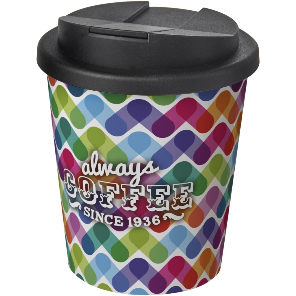Logo trade corporate gifts picture of: Brite-Americano® Espresso 250 ml tumbler with spill-proof lid