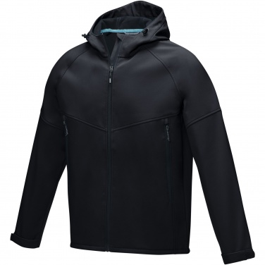 Logo trade promotional items image of: Coltan men’s GRS recycled softshell jacket