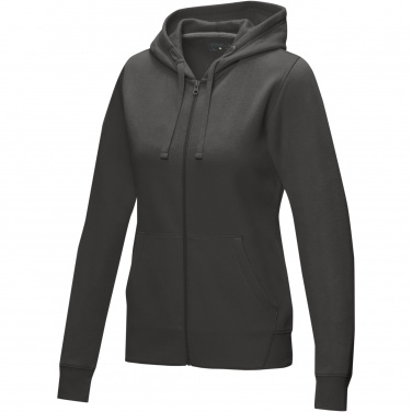 Logotrade promotional items photo of: Ruby women’s organic recycled full zip hoodie