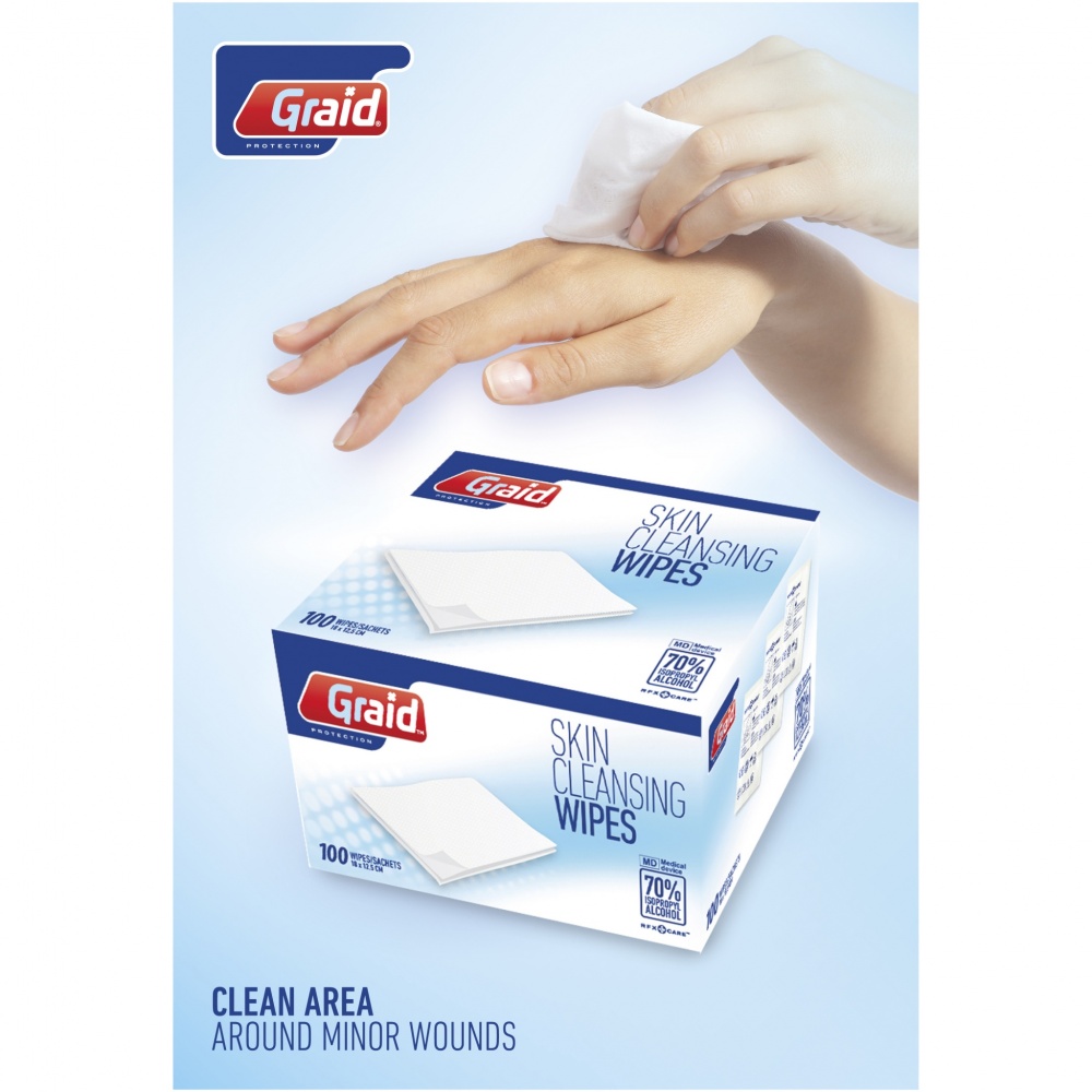 Logotrade promotional items photo of: Elisabeth cleansing wipes