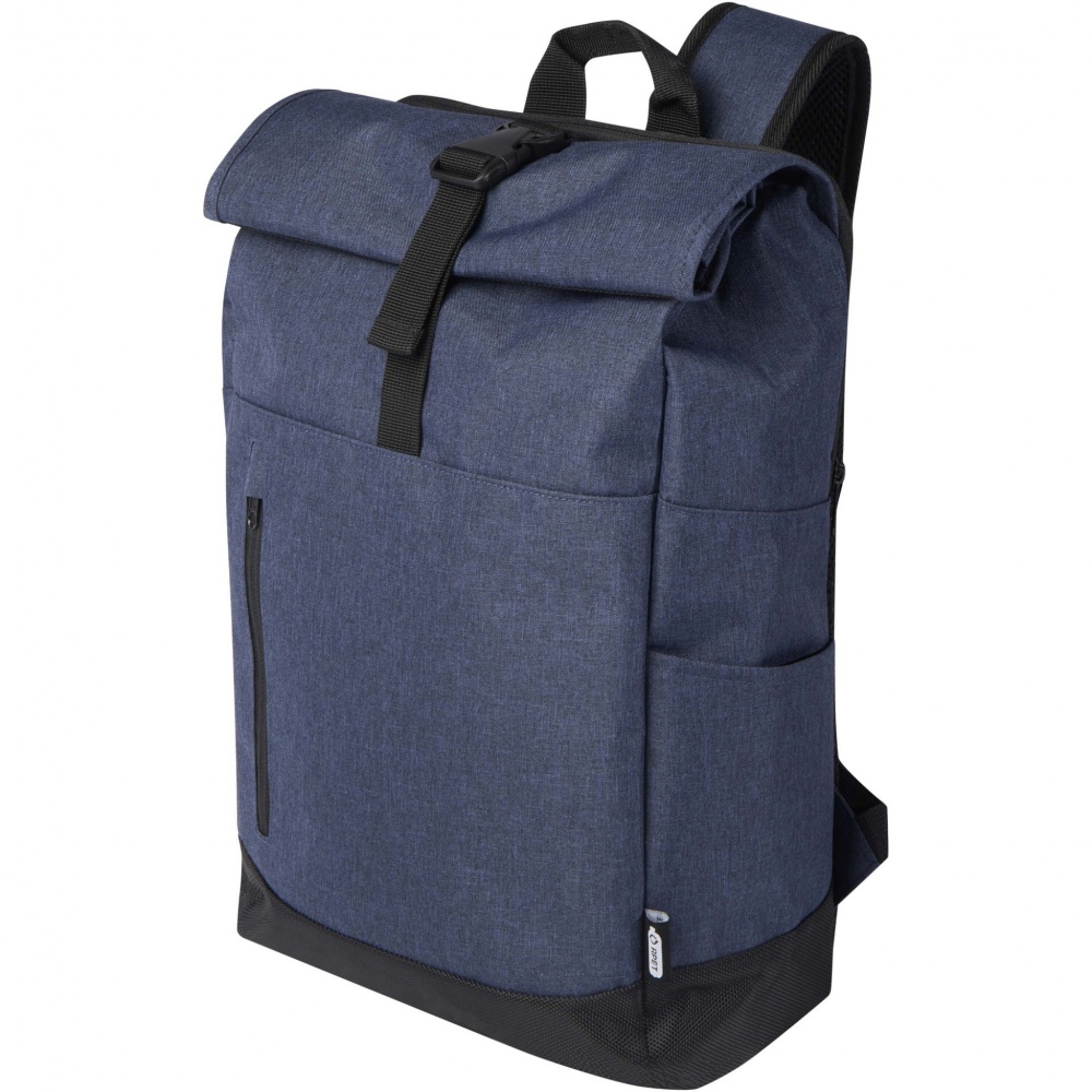 Logo trade business gifts image of: Hoss 15.6" roll-up laptop backpack 12L