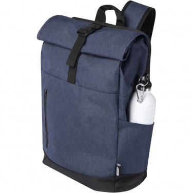 Logo trade promotional product photo of: Hoss 15.6" roll-up laptop backpack 12L