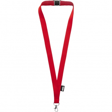 Logotrade promotional giveaway image of: Tom recycled PET lanyard with breakaway closure