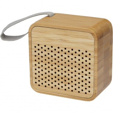 Logo trade corporate gift photo of: Arcana bamboo Bluetooth® speaker