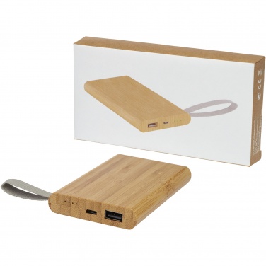 Logotrade promotional product picture of: Tulda 5000 mAh bamboo power bank