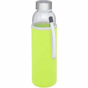 Logo trade promotional merchandise picture of: Bodhi 500 ml glass water bottle