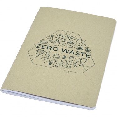 Logo trade business gifts image of: Gianna recycled cardboard notebook