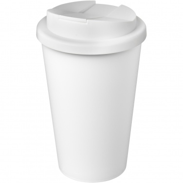Logotrade promotional product picture of: Americano® Eco 350 ml recycled tumbler with spill-proof lid