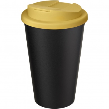 Logo trade promotional giveaways image of: Americano® Eco 350 ml recycled tumbler with spill-proof lid