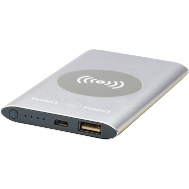 Logo trade promotional products picture of: Juice 4000mAh wireless power bank 