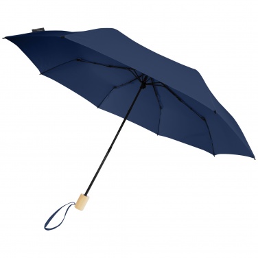 Logotrade corporate gift image of: Birgit 21'' foldable windproof recycled PET umbrella