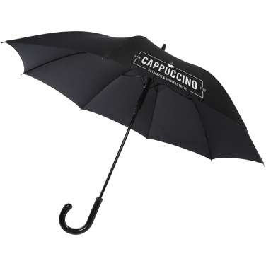 Logotrade promotional merchandise photo of: Fontana 23" auto open umbrella with carbon look and crooked handle
