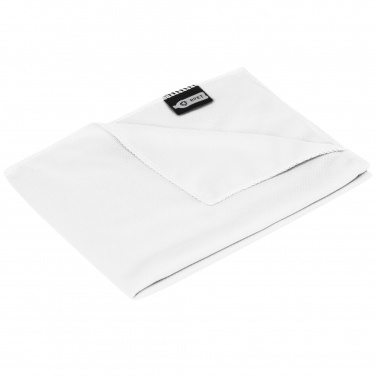 Logo trade promotional products image of: Raquel cooling towel made from recycled PET 80x30 cm