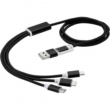 Logo trade promotional products picture of: Versatile 5-in-1 charging cable