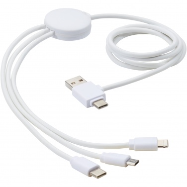 Logotrade corporate gifts photo of: Pure 5-in-1 charging cable with antibacterial additive