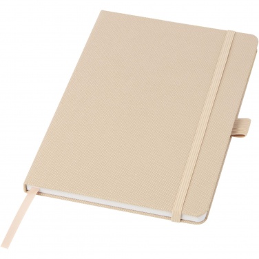 Logotrade promotional giveaway image of: Honua A5 recycled paper notebook with recycled PET cover