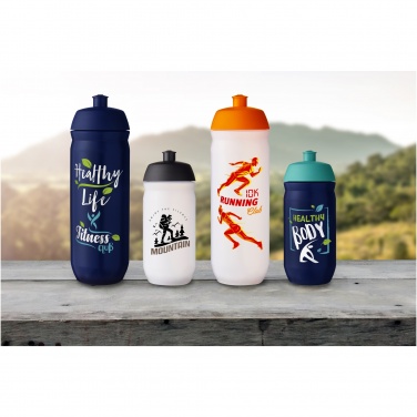 Logo trade promotional gift photo of: HydroFlex™ Clear 750 ml squeezy sport bottle