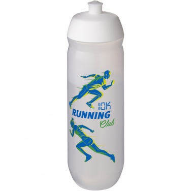 Logo trade promotional merchandise photo of: HydroFlex™ Clear 750 ml squeezy sport bottle