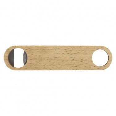 Logotrade advertising product picture of: Origina wooden bottle opener