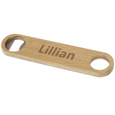 Logo trade promotional merchandise picture of: Origina wooden bottle opener