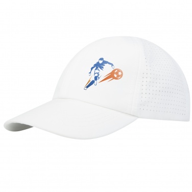 Logo trade promotional products picture of: Mica 6 panel GRS recycled cool fit cap