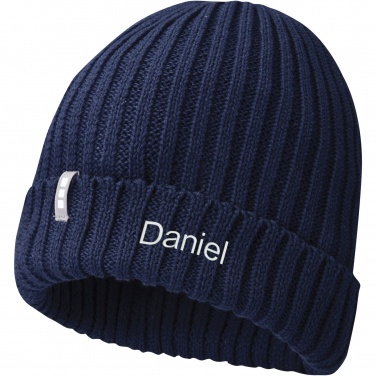 Logo trade promotional giveaway photo of: Ives organic beanie