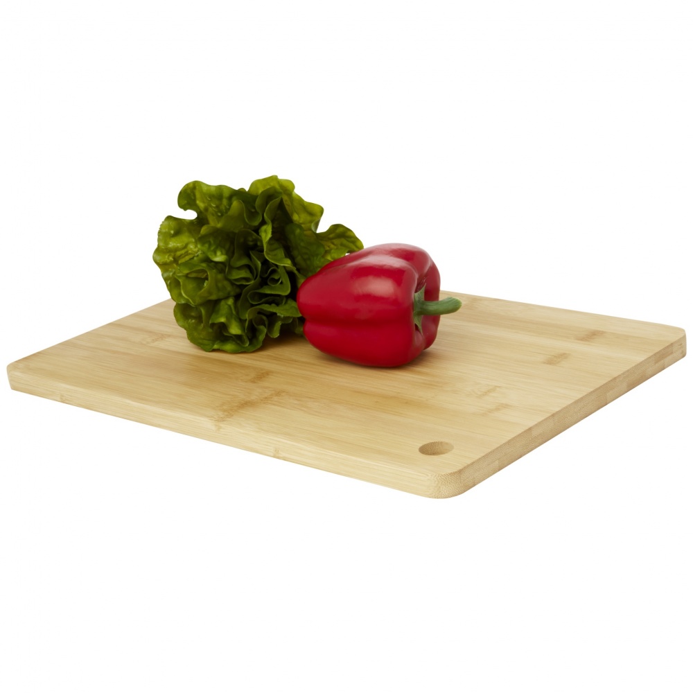 Logotrade corporate gift image of: Harp bamboo cutting board