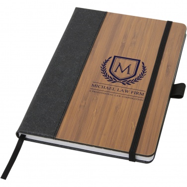 Logotrade promotional giveaway image of: Note A5 bamboo notebook