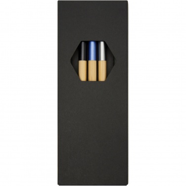 Logotrade promotional product picture of: Kerf 3-piece bamboo pen set