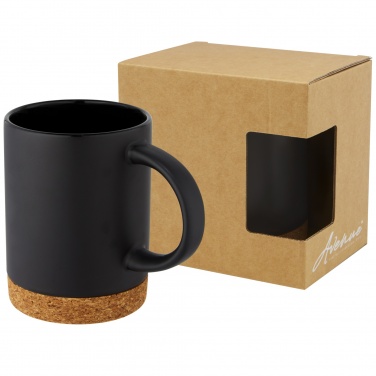 Logotrade business gift image of: Neiva 425 ml ceramic mug with cork base