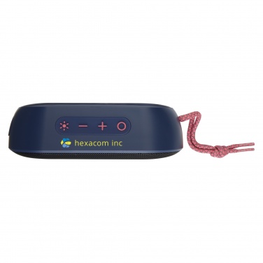 Logo trade promotional products image of: Move MAX IPX6 outdoor speaker with RGB mood light