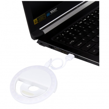 Logo trade business gifts image of: Ring selfie light