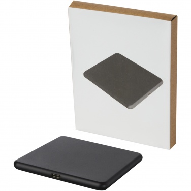 Logotrade promotional products photo of: Loop 10W recycled plastic wireless charging pad