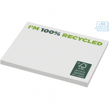 Logo trade promotional gifts picture of: Sticky-Mate® recycled sticky notes 100x75 mm