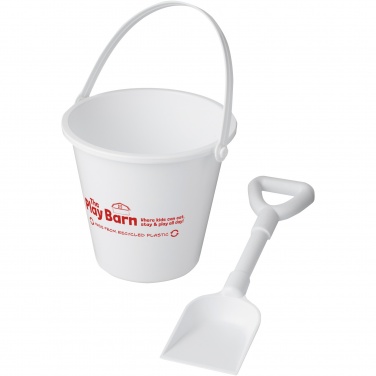 Logotrade promotional product image of: Tides recycled beach bucket and spade
