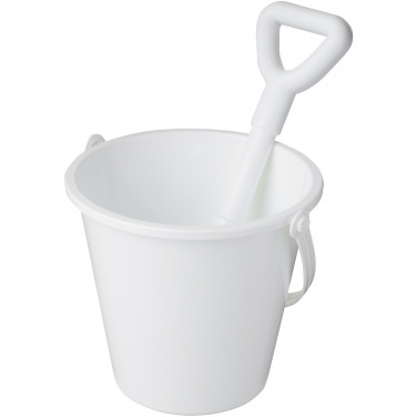 Logo trade promotional merchandise image of: Tides recycled beach bucket and spade