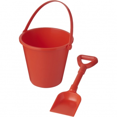 Logo trade promotional product photo of: Tides recycled beach bucket and spade
