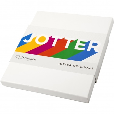 Logotrade promotional item picture of: Parker Classic notebook and Parker pen gift box