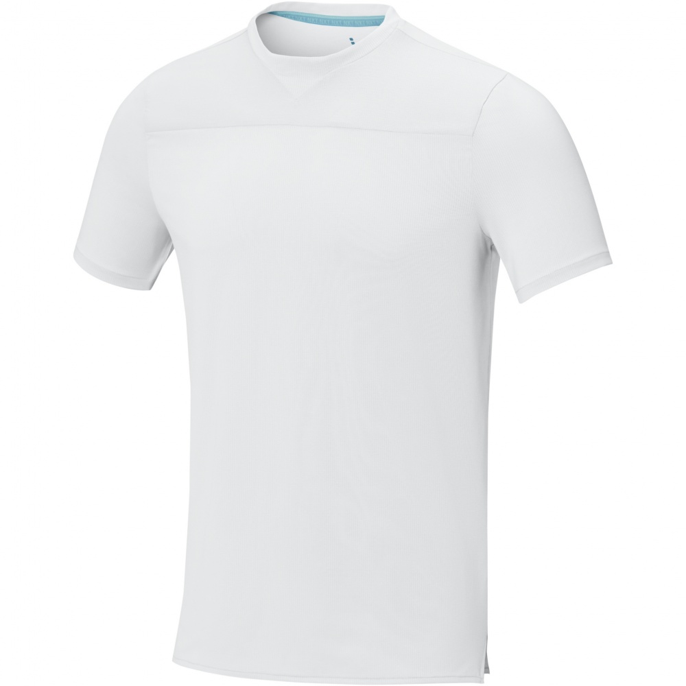 Logo trade corporate gifts picture of: Borax short sleeve men's GRS recycled cool fit t-shirt