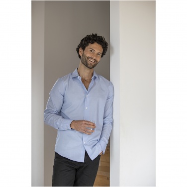Logotrade advertising products photo of: Cuprite long sleeve men's organic shirt