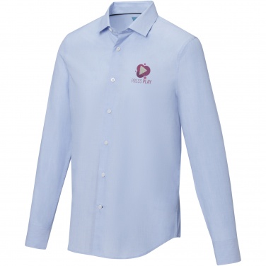 Logotrade promotional item image of: Cuprite long sleeve men's organic shirt